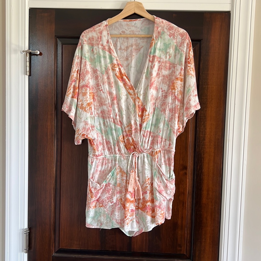 Flowy shorts romper